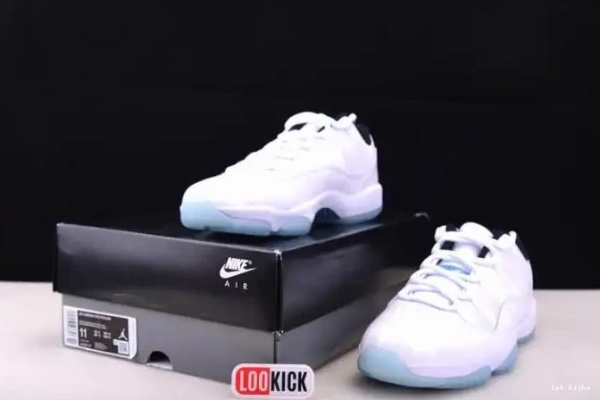 1st Kicks Shoes Low AV2187-117 Blue 11 Air Legend Jordan 0527
